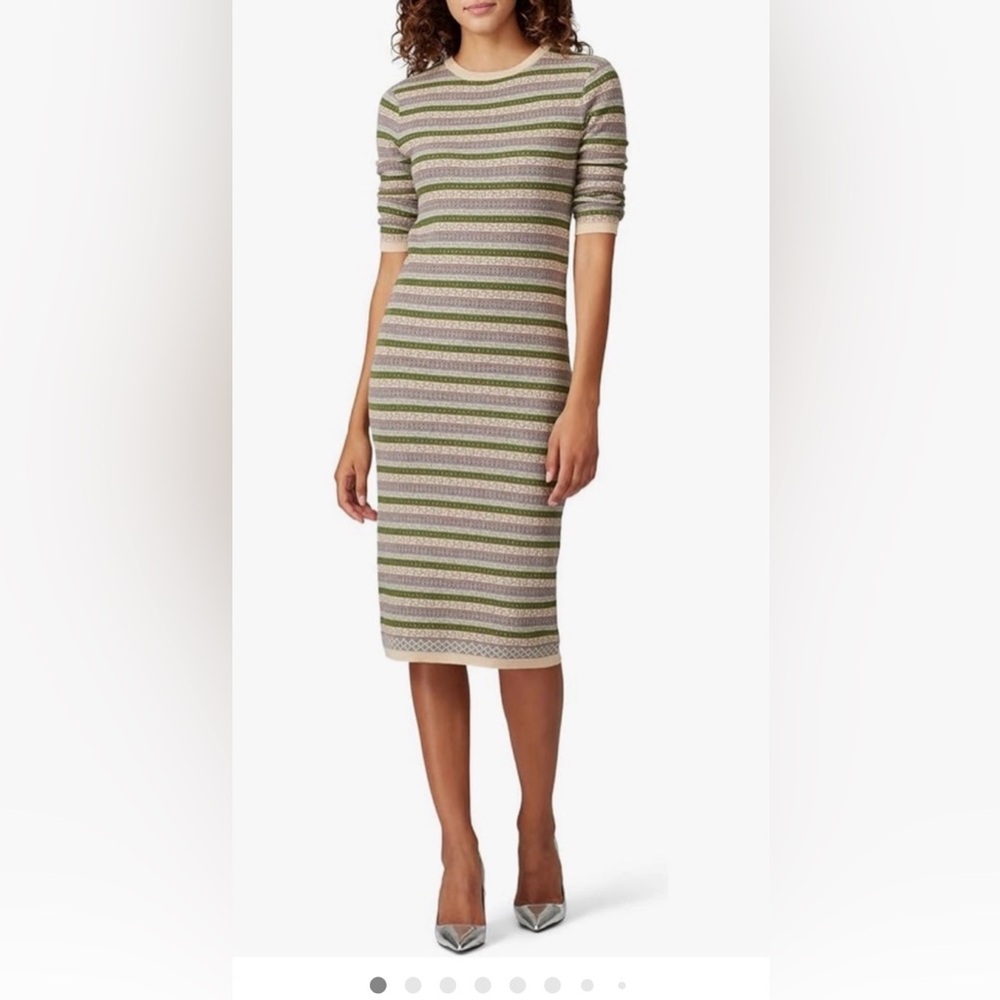 Sweet Baby Jamie Novelty Stripe
Sweater Dress
